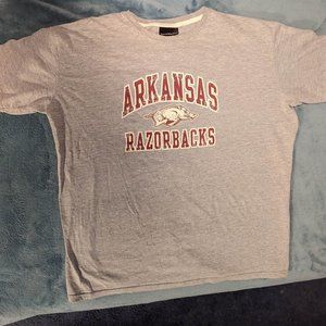 Arkansas Razorback T-shirt, Jones & Mitchell, Size XL.